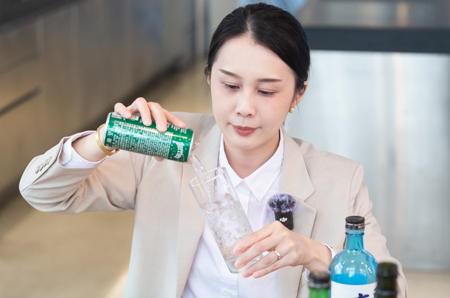 課堂上不只品飲八款日本酒也分享基礎餐搭