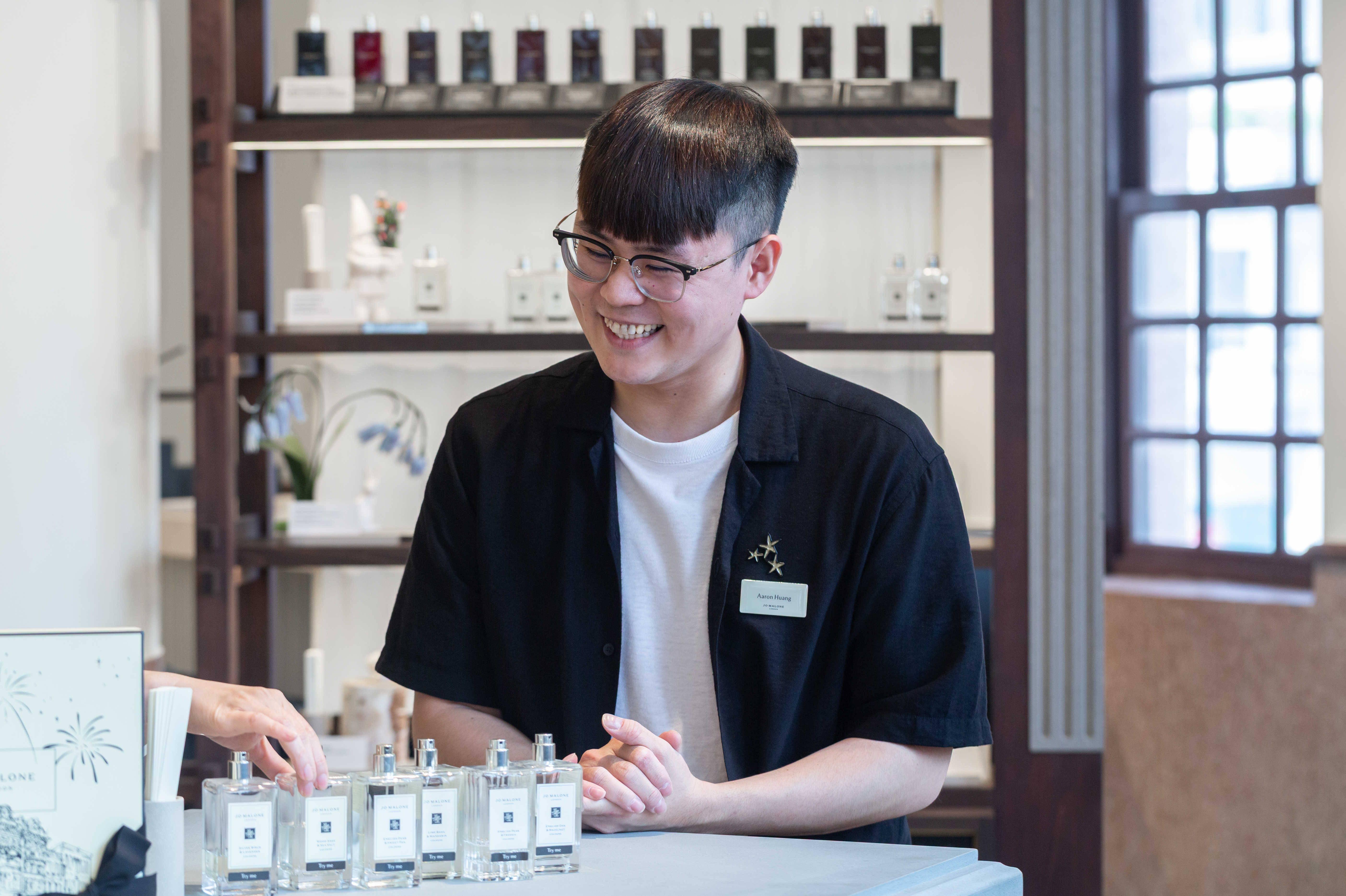 Aaron以淺顯易懂的說明分享豐富的香氛知識