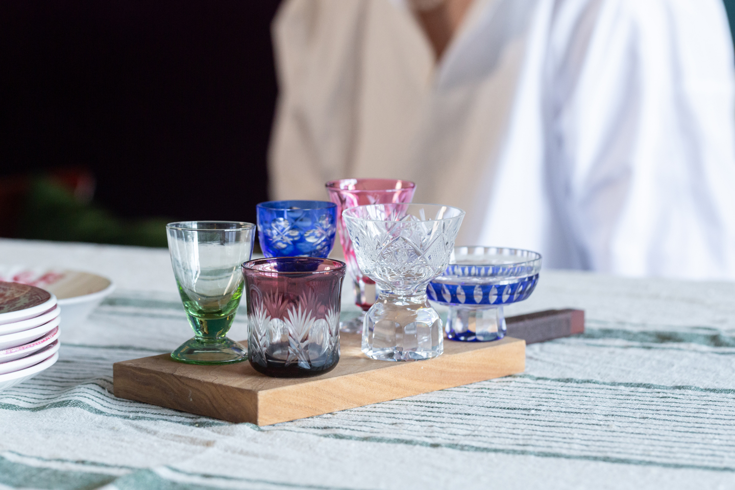 選喜歡的杯子清酒也會變得更好喝