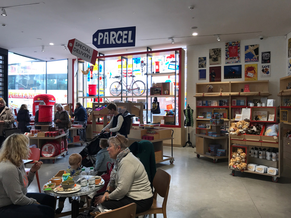 郵政博物館內的咖啡館林志峰拍攝